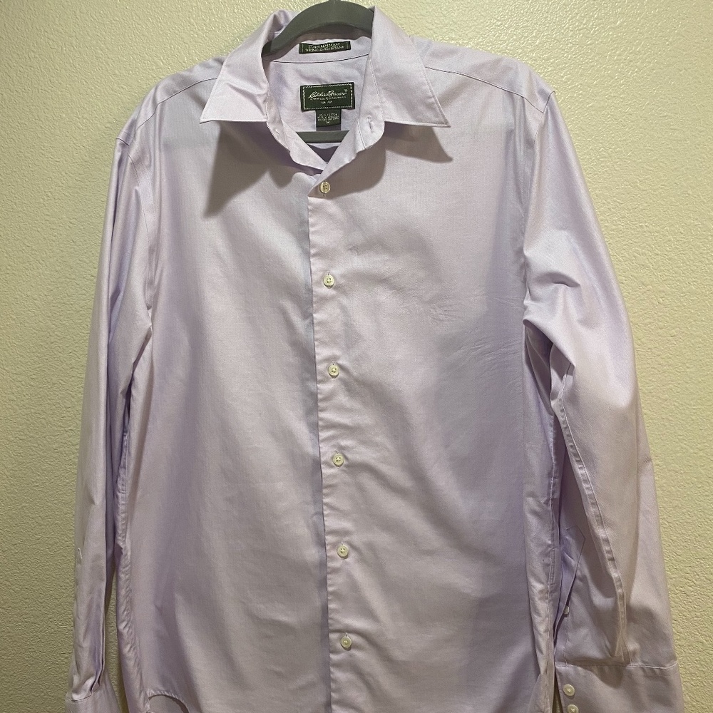 Light Purple Button-Down Dress Shirt